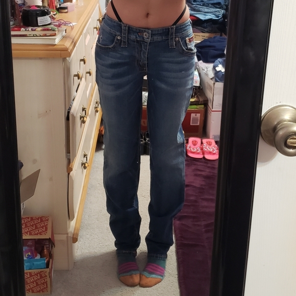 Baby Phat Denim - Vintage Y2K Baby Phat Low Rise Skinny Jeans